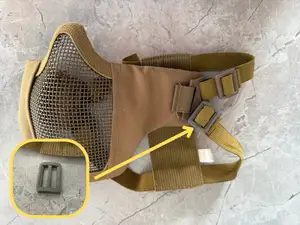 Airsoft mask buckle replacement