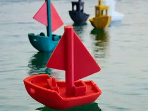 3D Benchy Sailing Boat