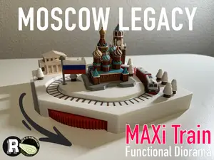MAXi Train - Functional Moscow Legacy Diorama