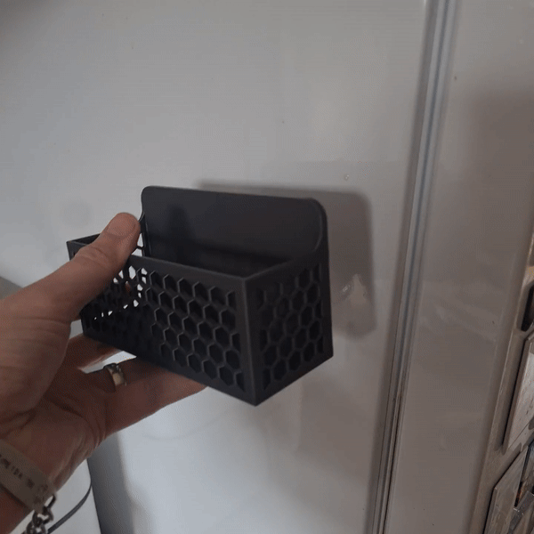 kitchen magnet shelf mount fridge / storage box
