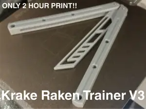 Balisong fidgetknife Krake Raken Trainer V3replica