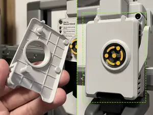 Sci-fi Magnetic Print Head Cover for A1 & A1 Mini
