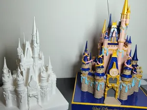 Disneyworld 50th castle model 3d scanned