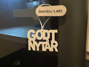 "Godt Nytår" Decorative Item