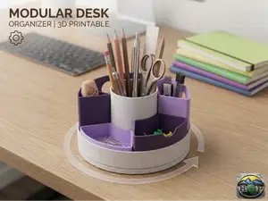 Turn’n’Store 360° – The Modular Rotating Organizer