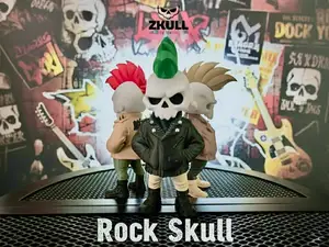 Rock Skull - Halloween Figurine (ZKULL Collection)