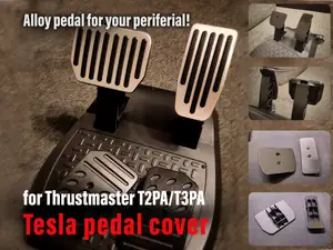 Thrustmaster T2PA/T3PA Tesla pedal cover