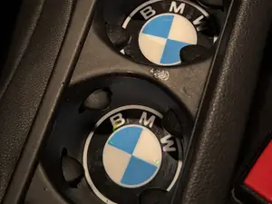 BMW cup holder insert