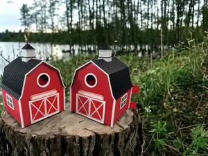 Little Red Barn Birdhouse