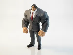 Buff John Wick Action Figure Collectible