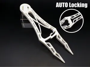 Designed AUTO locking tweezers