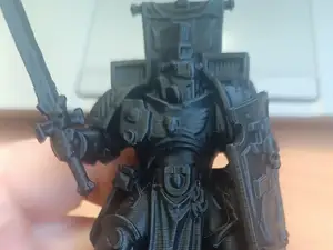 Ultramarine Champion - 40k Inspired Miniature