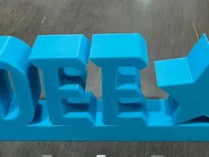 Dee name plate
