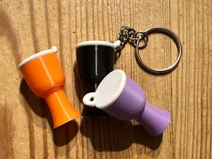Djembe keychain