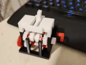 4 speed fully 3d printed transmission