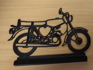 Simson S51 mit Sockel