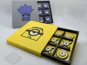 Minion-Themed Tic-Tac-Toe Travel Game