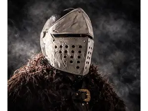 Medieval Knight Helmet