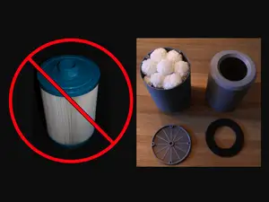 Pool Filter mit Skimmer