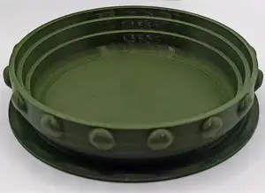 Portable foldable herbs mixing bowl
