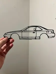 Honda Prelude 5g Car silhouette