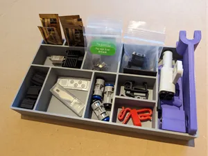 Spare Part Tray for 3D-Printer Parts and Others