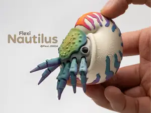Articulated Nautilus Flexi Print