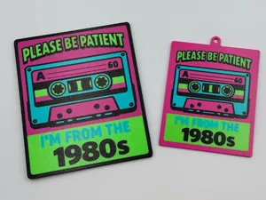 Please be patient I'm from the 1980s