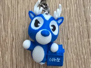 Wolt figure keychain