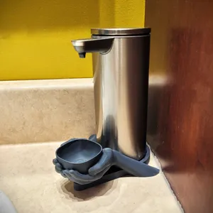 Simple Human soap dispenser drip tray 