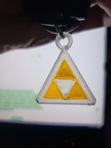 Triforce Keychain