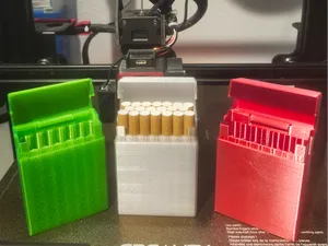 Flip Top Cigarette Box Kings & 100's (Holds 20)