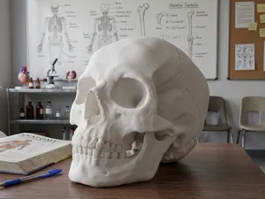 Real Human Skull Max Detail