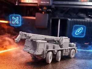 Bundeswehr Liebherr FKM (Fahrzeugkran Mittel)