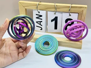 陀螺旋转解压玩具