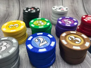 Ready-Set-Bet Poker style chips