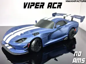 VIPER ACR 1/24 NO AMS CAR SCALE MODEL