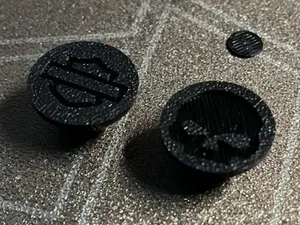 Harley Davidson Blindstopfen für Soziussitzbank
