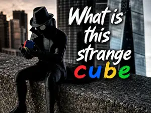 Spider-Man Noir Shelf Mysterious Rubik's Cube