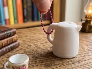 Miniature Electric Kettle Charm
