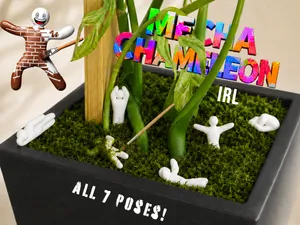 Meccha Chameleon IRL Hide & Seek Figurines