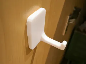 Small hanger / hook for broom and shovel (dustpan)