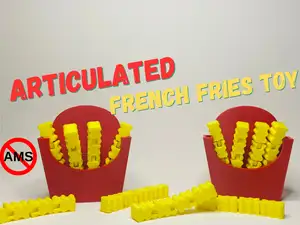 Articulated French Fries Fidget