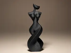 Abstract Woman Sculpture