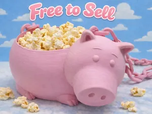 Toy Story Popcorn Bucket pig Ham