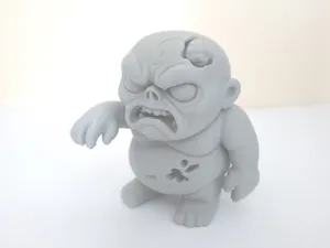 Cute Angry Chunky Zombie
