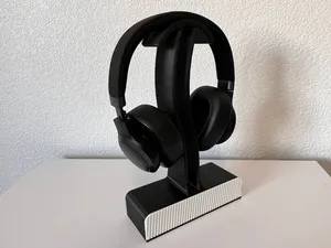 Headphone Stand with Storage Drawer|Desk Organizer