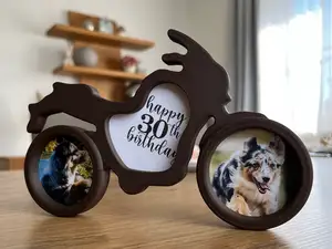 Motorrad mit Foto – persönliches Geschenk & Deko