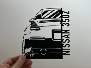 Nissan 350Z - decorazione da parete