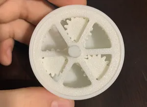 Fully Printable Planetary Gearbox no hardware/glue